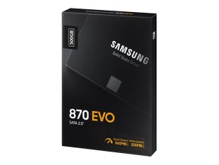 Samsung 870 EVO 500GB 2.5" SATA SSD Levy