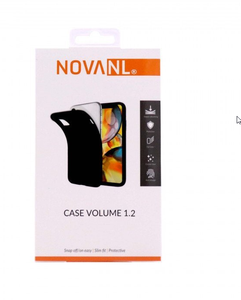 NovaNL TPU Volume 1.2 suojakotelo Apple iPhone 13 Pro Max - musta