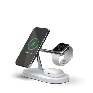 TECH-PROTECT A12 3IN1 Magneettinen Apple Watch - iPhone - Airpods langaton latausasema