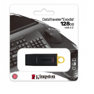 Kingston DataTraveler Exodia 128 Gt USB-muistitikku USB3.2 Gen 1 Type-A