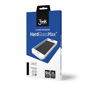 3MK HardGlass Max Iskunkestävä Panssarilasi iPhone XR - Musta