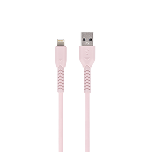 Maxlife MXUC-04 USB - Lightning Kaapeli 1m 3A - Pinkki