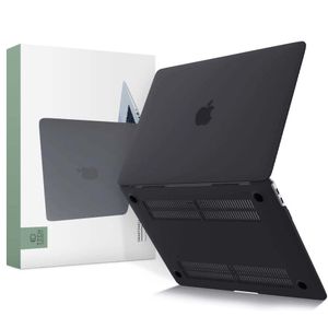 Tech-Protect Apple Macbook PRO 13 2016-2022 Kovamuovinen suojakotelo Mattamusta