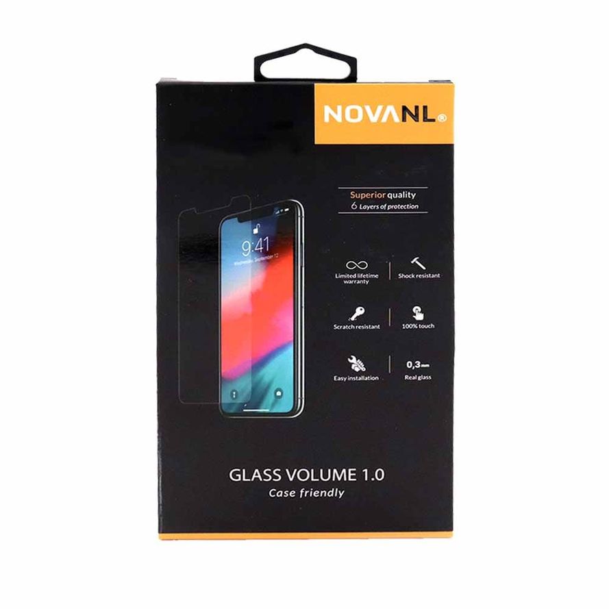 NovaNL Iskunkestävä Panssarilasi Nokia 8.1 Glass Volume 1.0