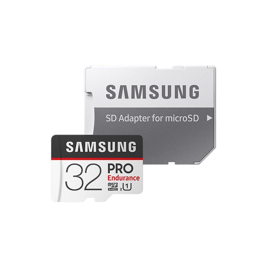 Samsung PRO Endurance UHS-1 MicroSD - muistikortti 32Gb - SD Adapterilla