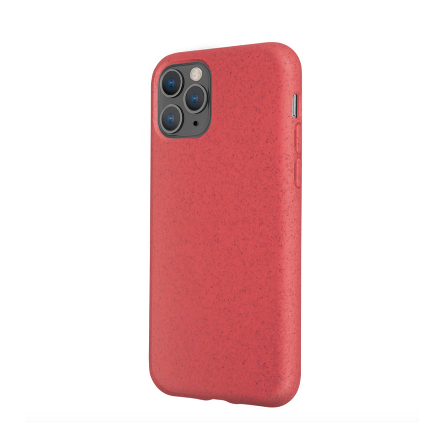 Forever Bioio 100% biohajoava suojakotelo iPhone 11 Pro - punainen