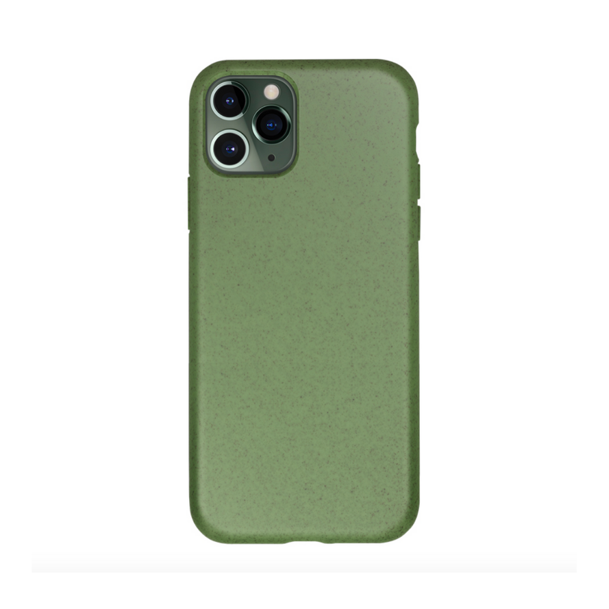 Forever Bioio 100% biohajoava suojakotelo iPhone 11 Pro Max - vihreä