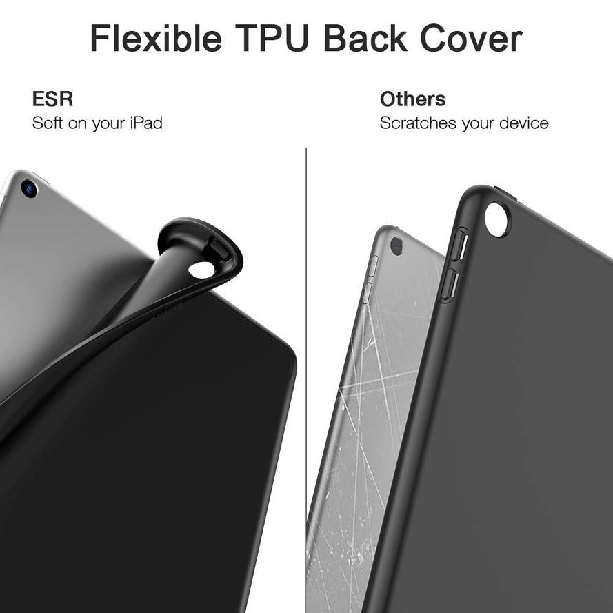 ESR Rebound Pencil Series iPad 10.2" 2019 / 2020 / 2021 Suojakotelo musta