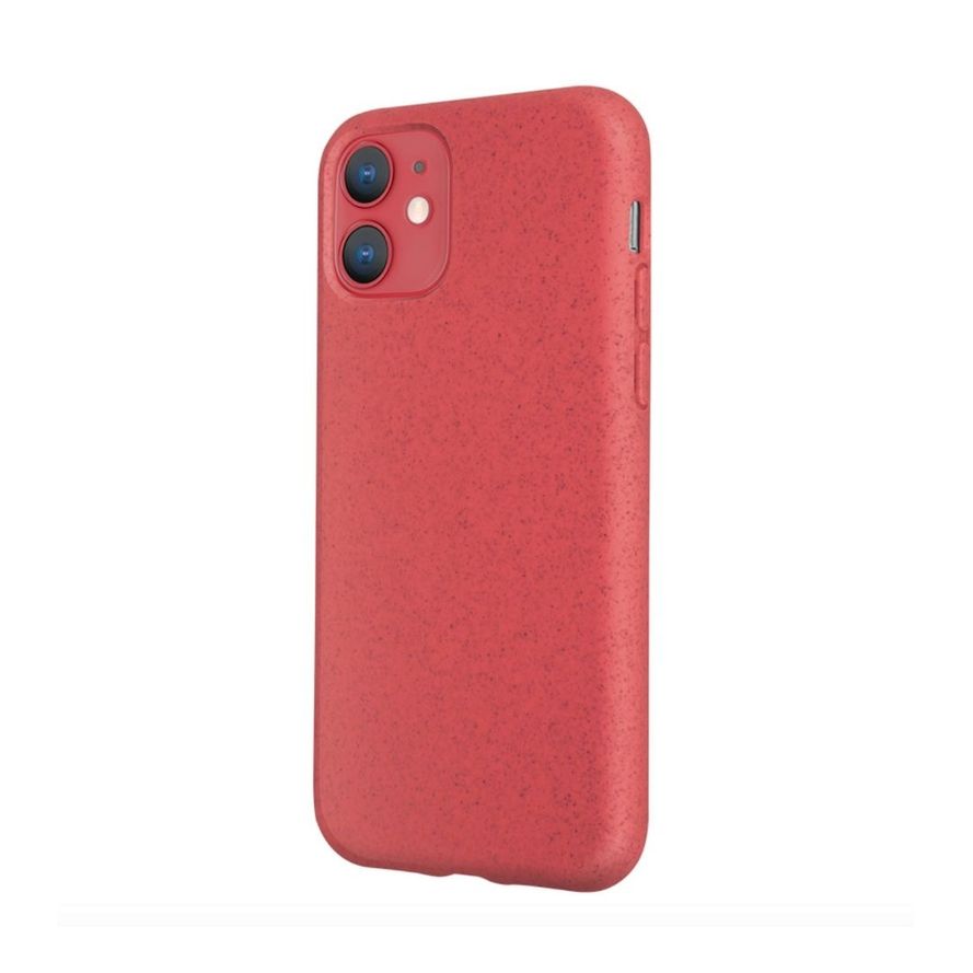 Forever Bioio 100% biohajoava suojakotelo iPhone 11 - punainen