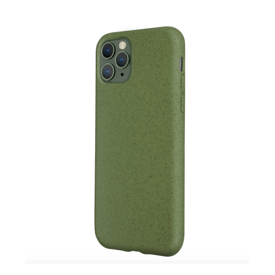 Forever Bioio 100% biohajoava suojakotelo iPhone 11 Pro - vihreä