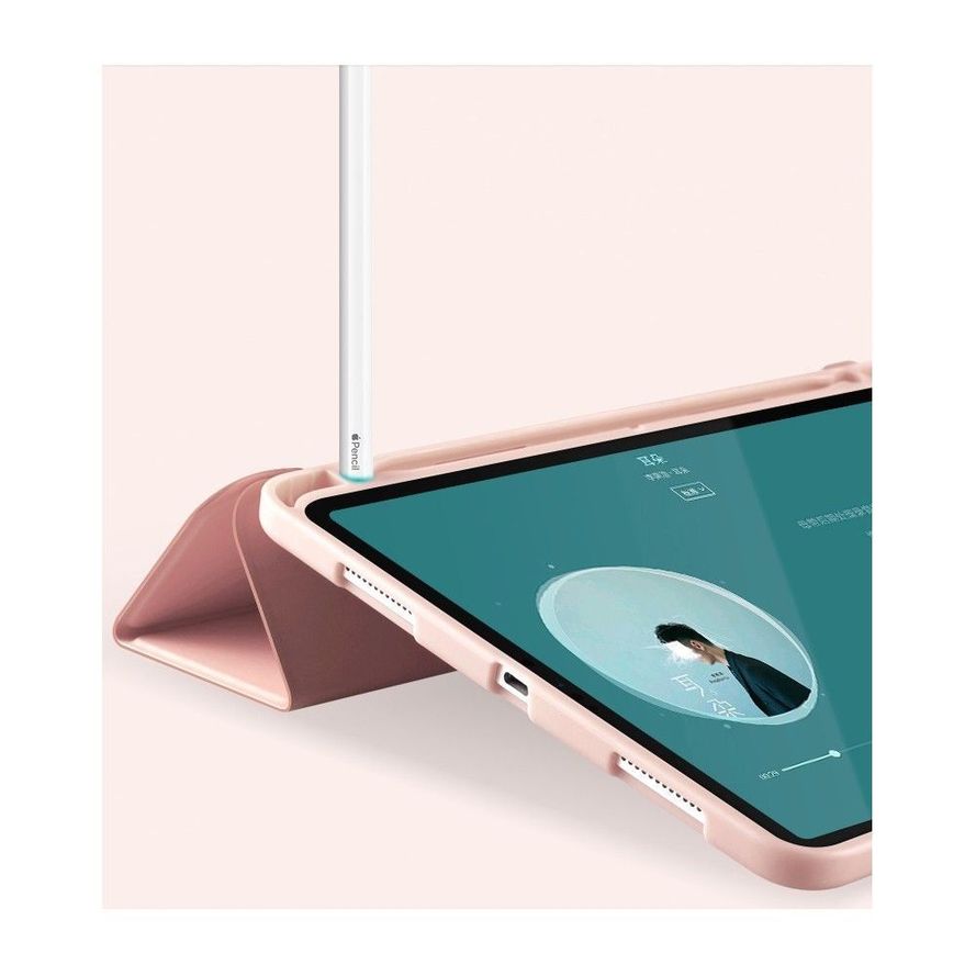 Tech-Protect Smartcase Apple iPad 10.2" 2019 / 2020 /2021 Suojakuori - Ruusukulta