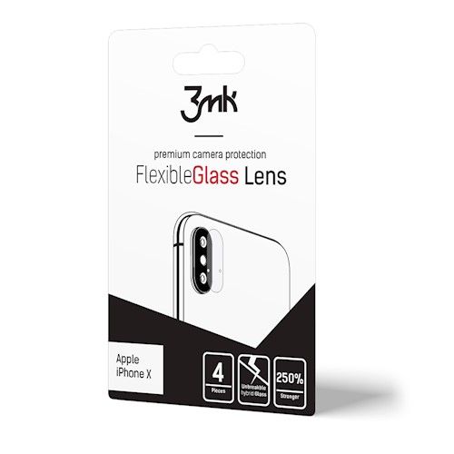 3MK FlexibleGlass Kameran Panssarilasi iPhone 12 - 4 kpl