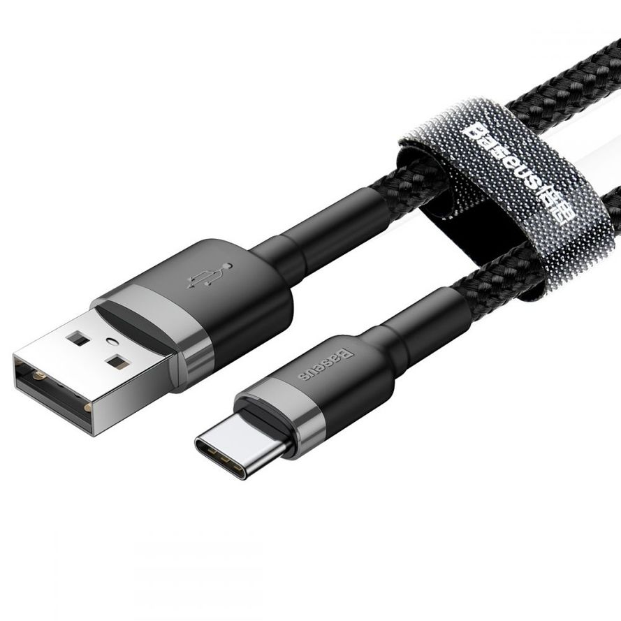 Baseus Cafule USB-C-kaapeli 50cm 3A - musta