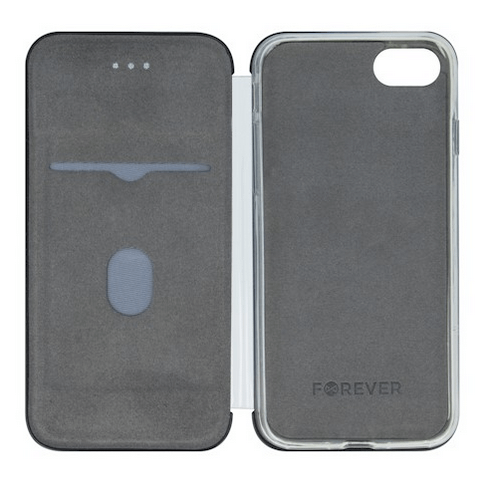 Forever lompakkomallinen Armor suojakotelo iPhone XR - harmaa