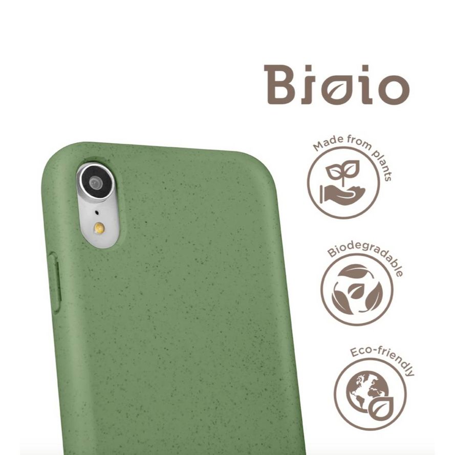 Forever Bioio 100% biohajoava suojakotelo iPhone X / iPhone Xs - vihreä
