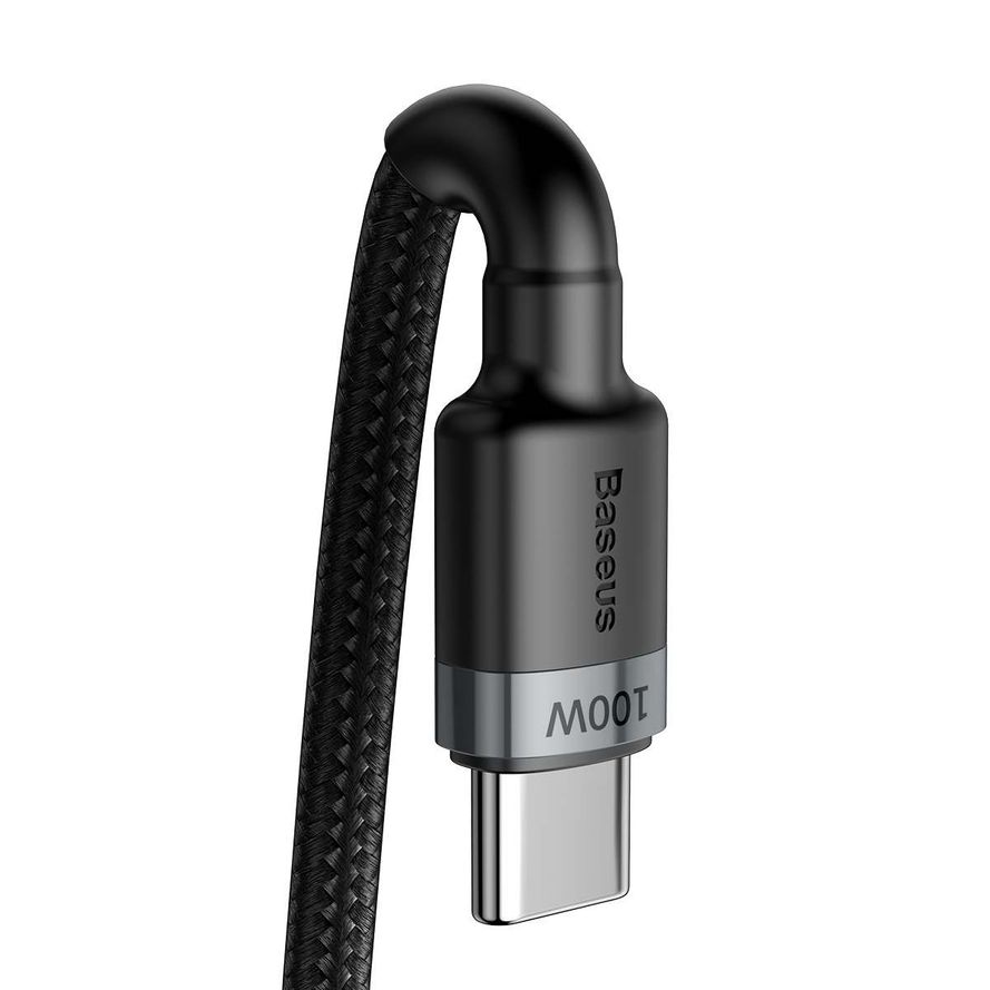 Baseus Cafule PD USB-C - USB-C Kaapeli 2m 100W (20V 5A) Musta