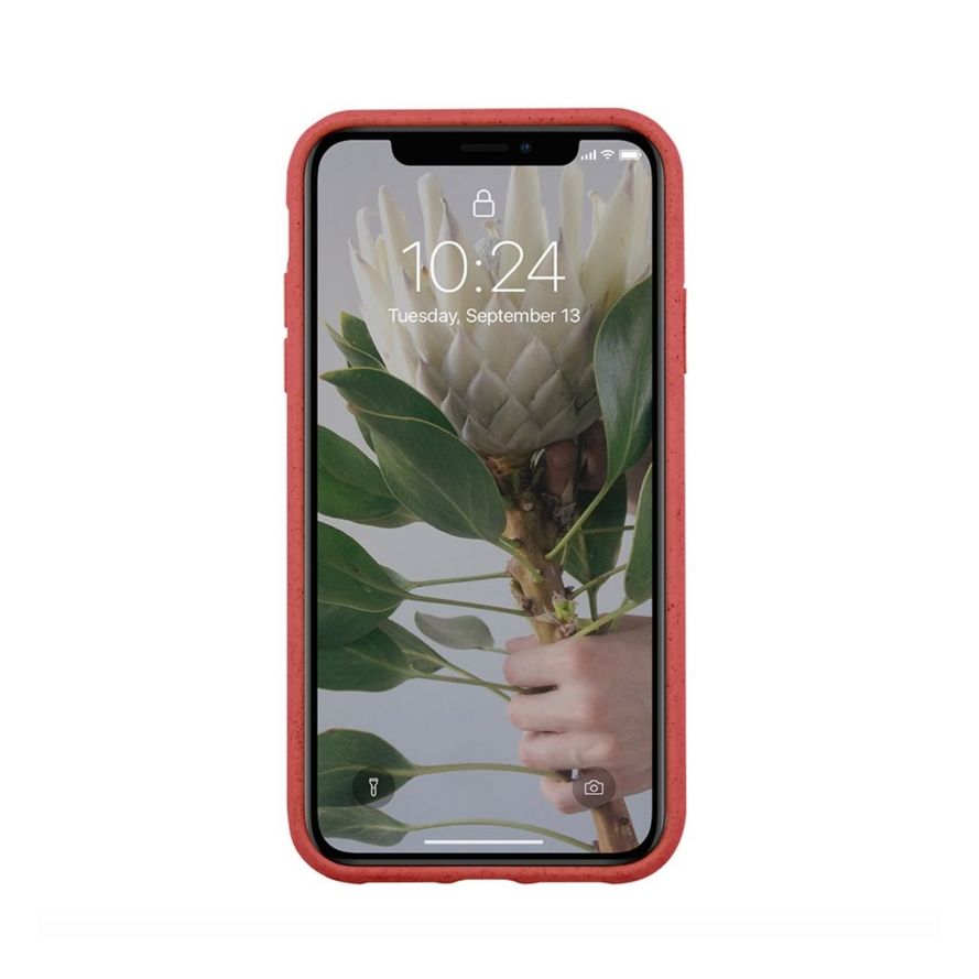 Forever Bioio 100% biohajoava suojakotelo iPhone 11 Pro Max - punainen