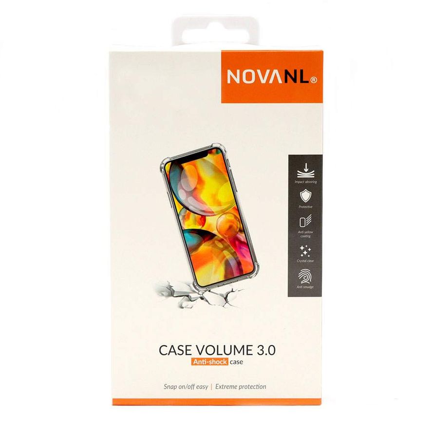 NovaNL TPU Volume 3.0 suojakotelo Apple iPhone 6 Plus / iPhone 6S Plus - läpinäkyvä