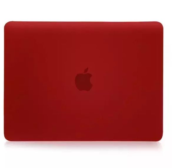 Apple Macbook Pro 15" Touchbar A1707 Kovamuovinen suojakotelo Punainen