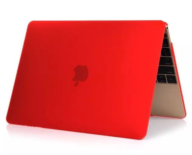 Apple Macbook Pro 15" Unibody Kovamuovinen suojakotelo Punainen