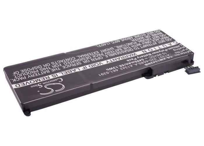 Apple Macbook A1342 ja A1331 Akku - 5400 mAh