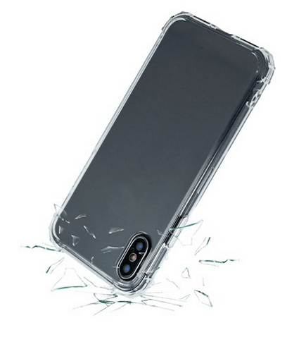 Forever Crystal suojakotelo iPhone Xs Max - läpinäkyvä