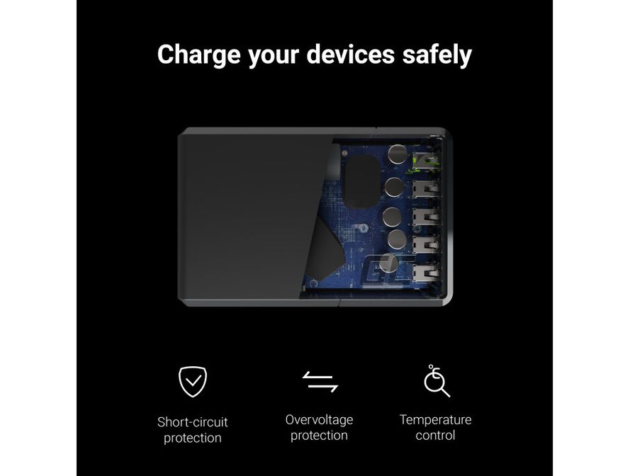 Green Cell Laturi 52W - USB x 5