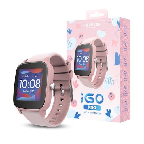 Forever IGO PRO Älykello JW-200 - Pinkki
