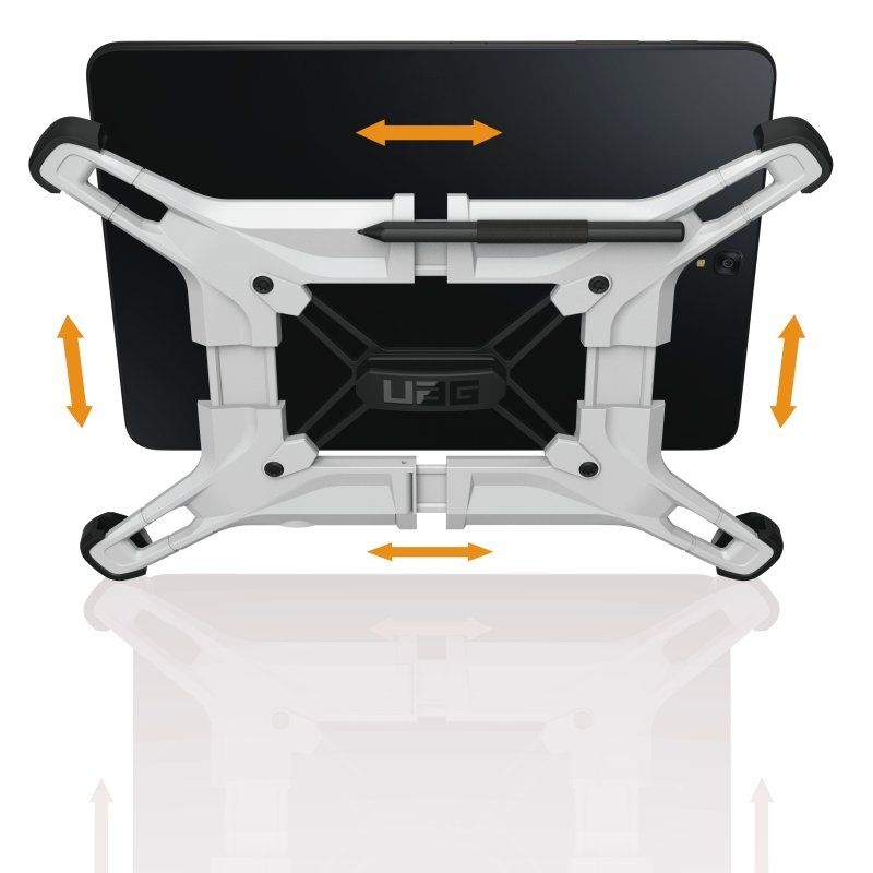 UAG Urban Armor Gear Universal 10" EXO Skeleton Tablet suojakotelo - Valkoinen