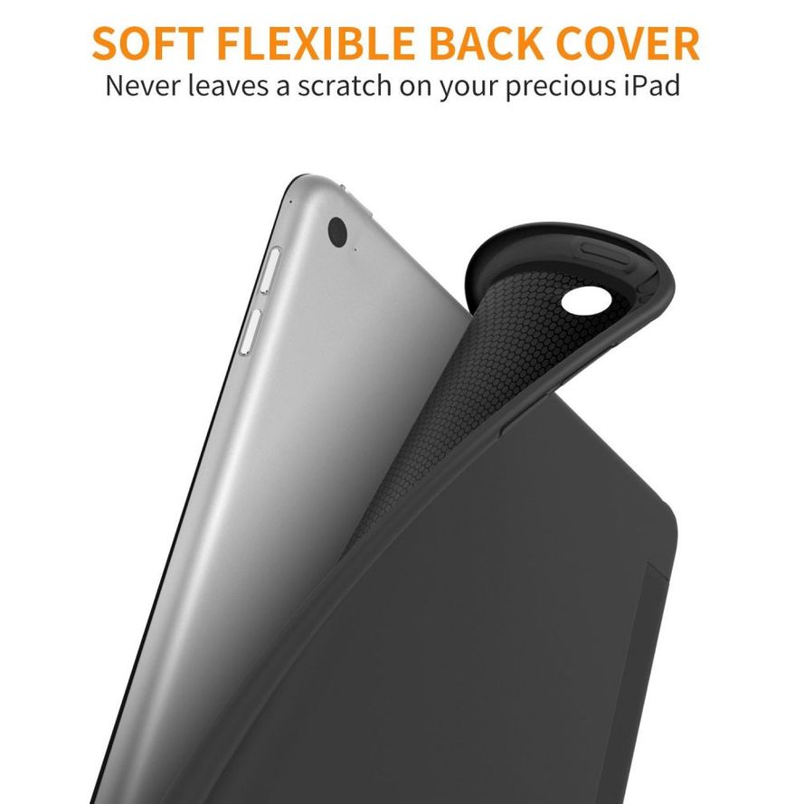 Tech-Protect Smartcase Apple iPad 9.7 2017 / 2018 Suojakuori - Musta