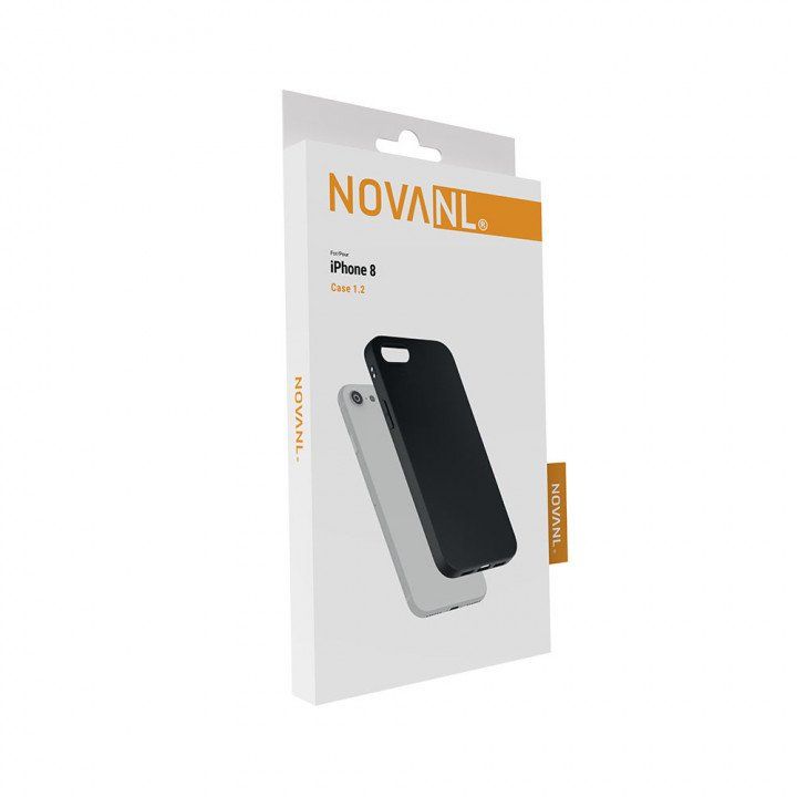 NovaNL TPU Volume 1.2 suojakotelo Apple iPhone 7 / iPhone 8 / iPhone SE 2020 - Musta
