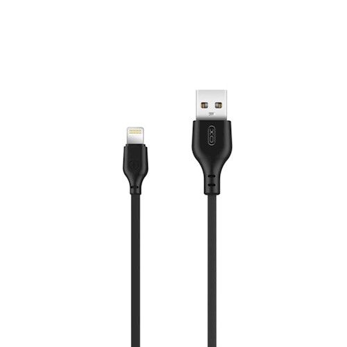 XO NB103 USB Lightning kaapeli 2m 2A - musta