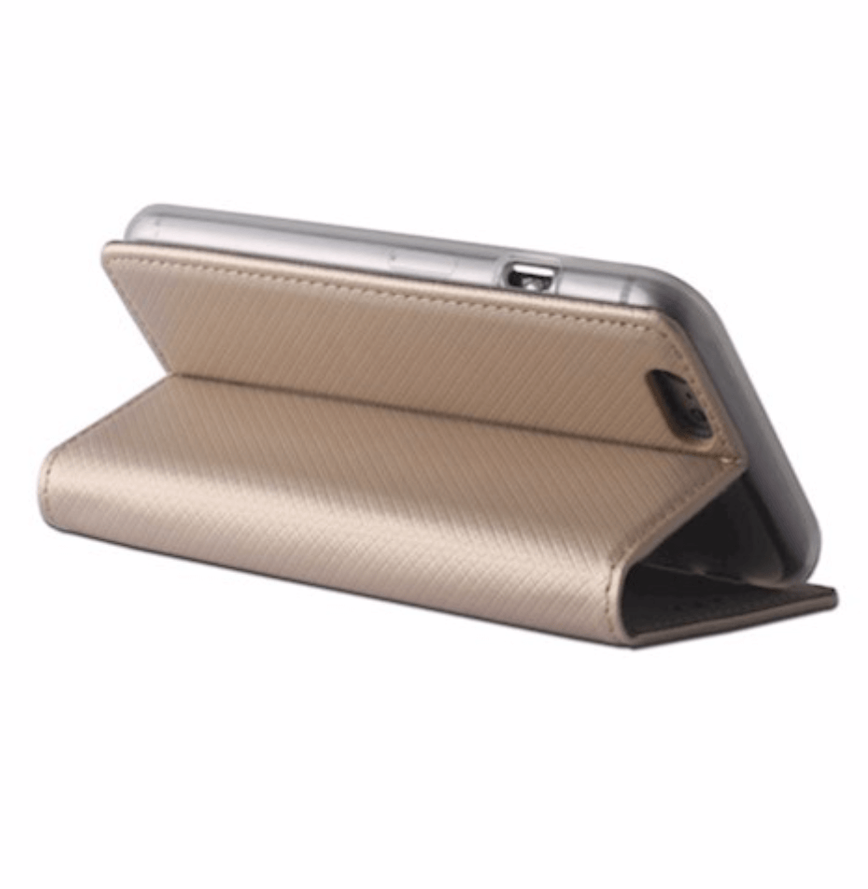 Smart Magnet Lompakkomallinen suojakotelo iPhone 11 2019 6,1" kulta