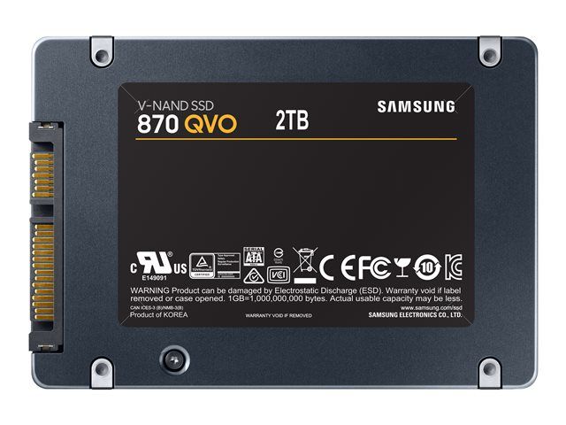 Samsung 870 QVO 2TB 2.5" SATA SSD Levy