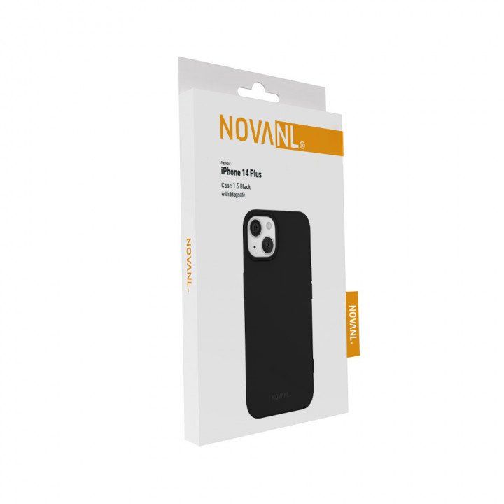 NovaNL 1.5 suojakotelo Apple iPhone 14 Plus - Magsafe yhteensopiva - Musta