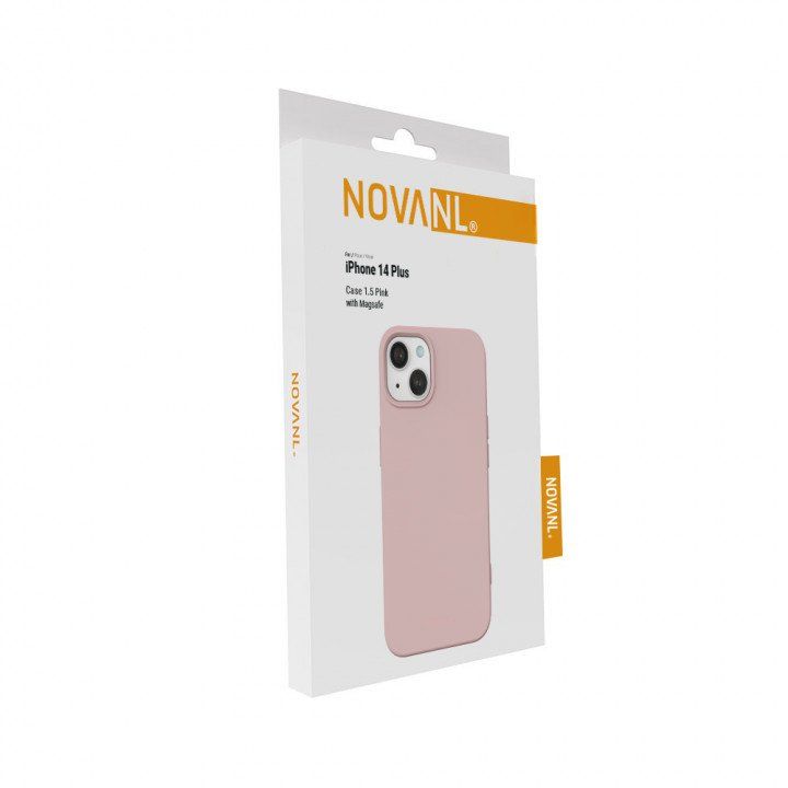 NovaNL 1.5 suojakotelo Apple iPhone 14 Plus - Magsafe yhteensopiva - Pinkki