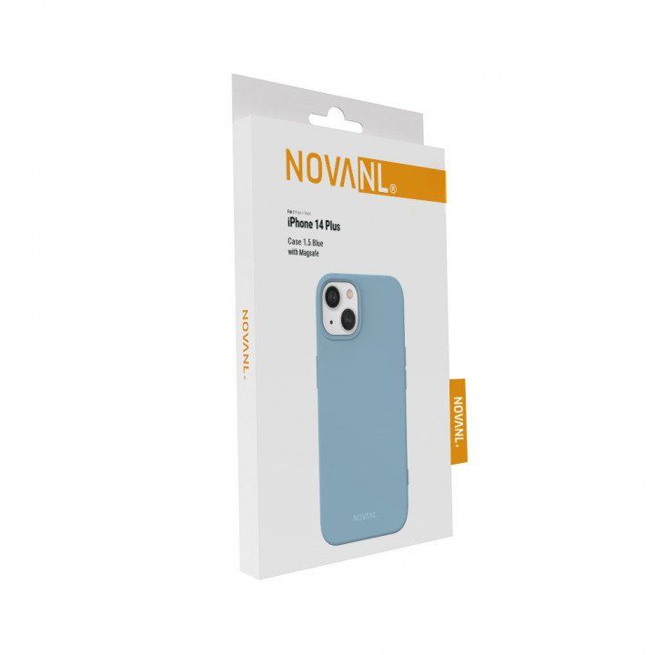 NovaNL 1.5 suojakotelo Apple iPhone 14 Plus - Magsafe yhteensopiva - Sininen