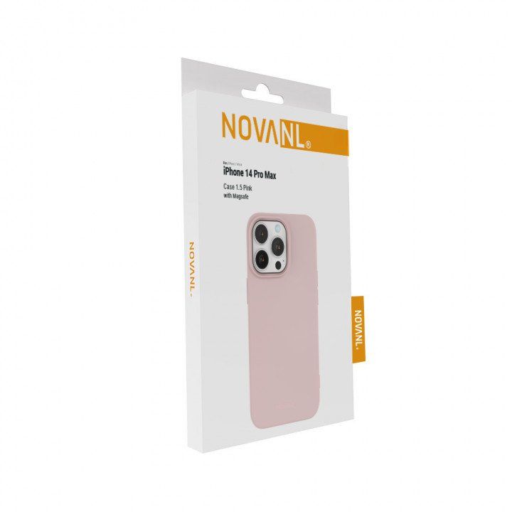 NovaNL 1.5 suojakotelo Apple iPhone 14 Pro Max - Magsafe yhteensopiva - Pinkki