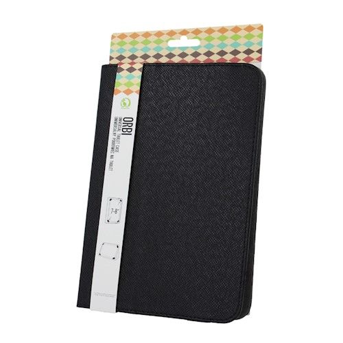 Orbi Universaali iPad / Tabletti suojakotelo 7-8" - Musta