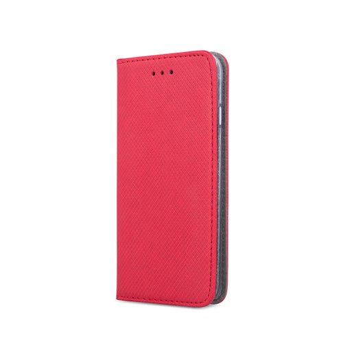 Smart Magnet lompakkomallinen suojakotelo Samsung Galaxy S22 Ultra - Punainen