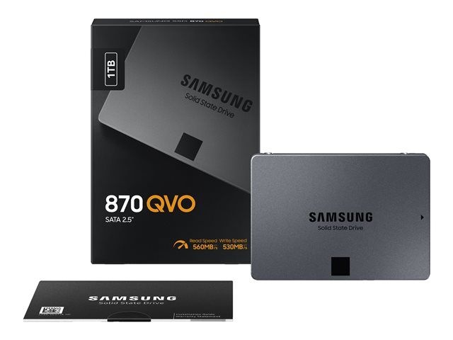 Samsung 870 QVO 1TB 2.5" SATA SSD Levy