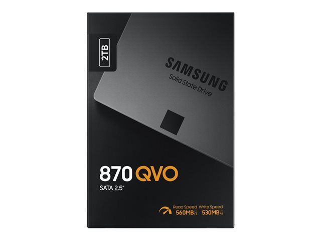 Samsung 870 QVO 2TB 2.5" SATA SSD Levy