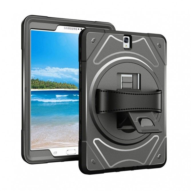 Armor-X EXN Ultra 3 Layers Iskunkestävä suojakotelo iPad Pro 9.7, harmaa