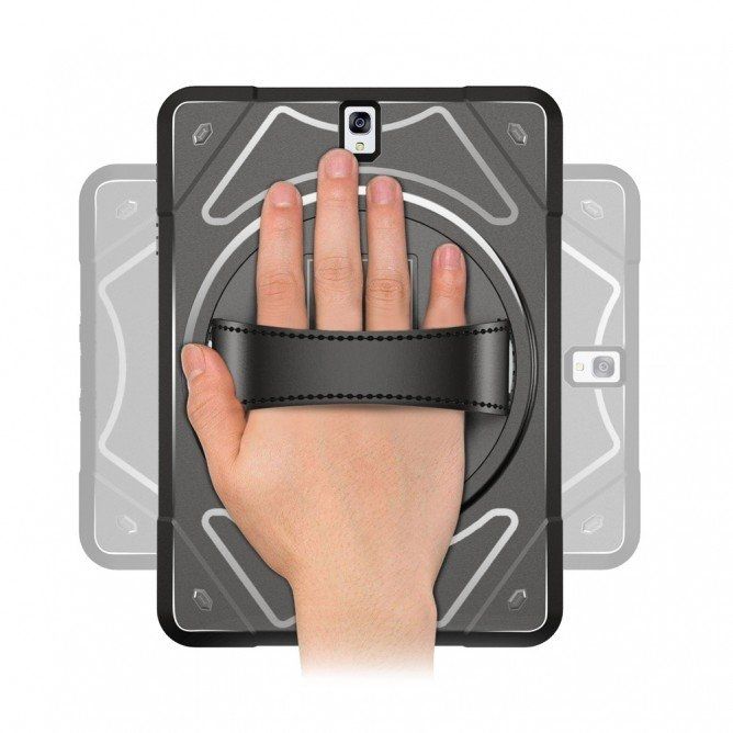 Armor-X EXN Ultra 3 Layers Iskunkestävä suojakotelo iPad Pro 10.5, musta