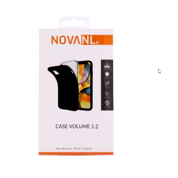 NovaNL TPU Volume 1.2 suojakotelo Apple iPhone 13 Mini - musta