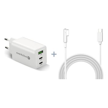 MagSafe-latauspaketti: 65 W USB-C-laturi + USB-C–MagSafe-kaapeli 1,8 m