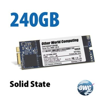 OWC Aura 6G SSD 250GB Macbook Pro Retina 2012 / Early 2013