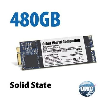 OWC Aura 6G SSD 500GB Macbook Pro Retina 2012 / Early 2013