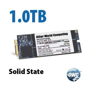 OWC Aura Pro 6G SSD 1TB Macbook Pro Retina 2012 / Early 2013