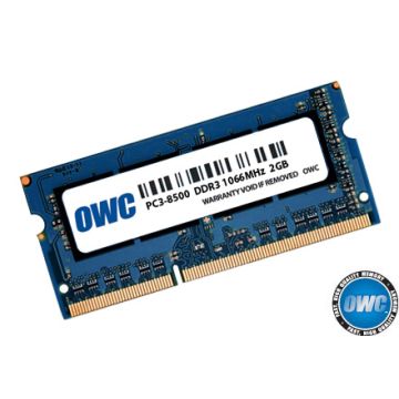 OWC RAM 2 Gt PC8500 DDR3 1066MHz 204 Pin SO-DIMM